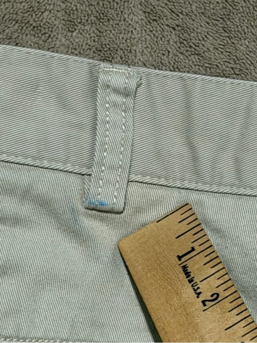 Polo Ralph Lauren Tyler Cotton Khaki Men’s Shorts Size 42 Pleated Front Vintage - Picture 5 of 8
